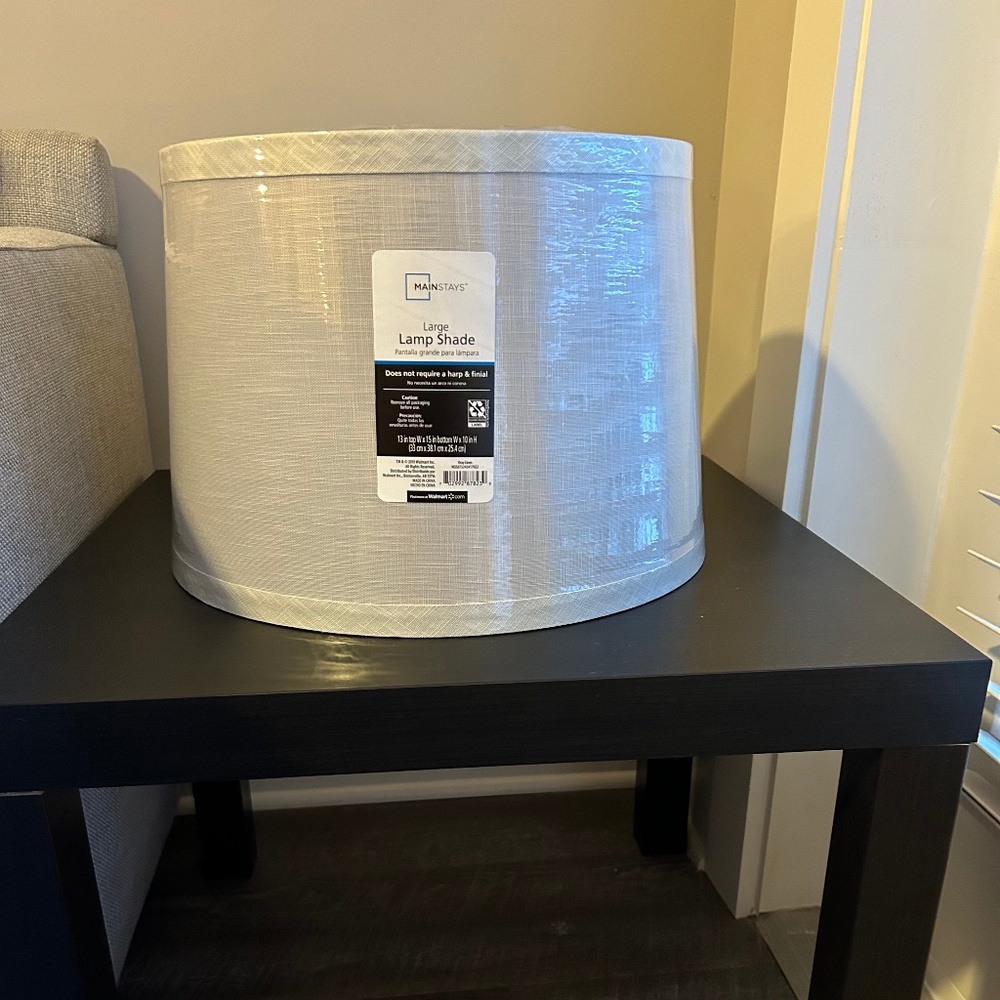 Large lamp shade